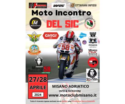 MOTOINCONTRO DEL SIC 27/28 APRILE 2024 MOTOINCONTRO DEL SIC 27/28 APRILE 2024