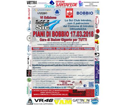 UN GIGANTE PER IL SIC - VI EDIZIONE UN GIGANTE PER IL SIC - VI EDIZIONE