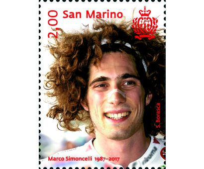 FRANCOBOLLO DEL SIC Rep. San Marino FRANCOBOLLO DEL SIC Rep. San Marino